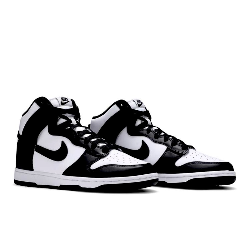 NWT Dunk High ‘Black White’